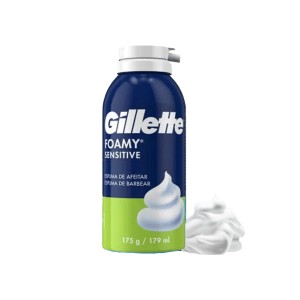 GILLETTE FOAMY x 175gr SENSITIVE